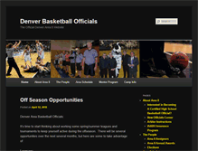 Tablet Screenshot of denverbasketballofficials.com